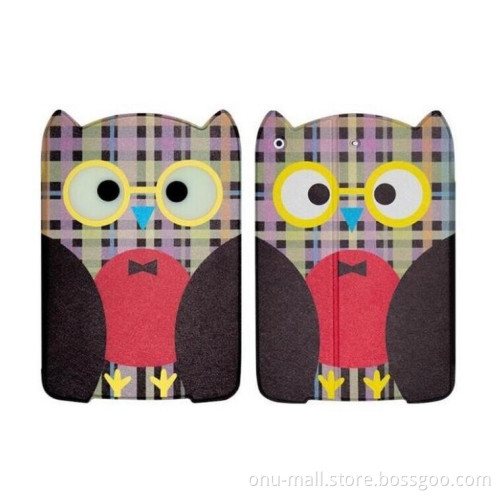 Owl Pattern Cute Flip Leather Case Smart Cover for iPad Air 2 with Stand